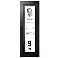 Maurice Richard Canadiens de Montréal - Legends Line 6'' x 22'' Photo encadrée