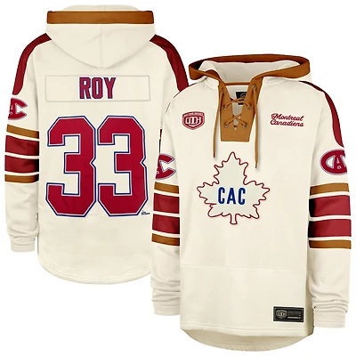 V111020 Cndian Patrick Roy 47 Brand Old Time hockey Cagoules à lacets pour joueur de hommes SWTMENNUM HP180PMWHVT660675CL #3