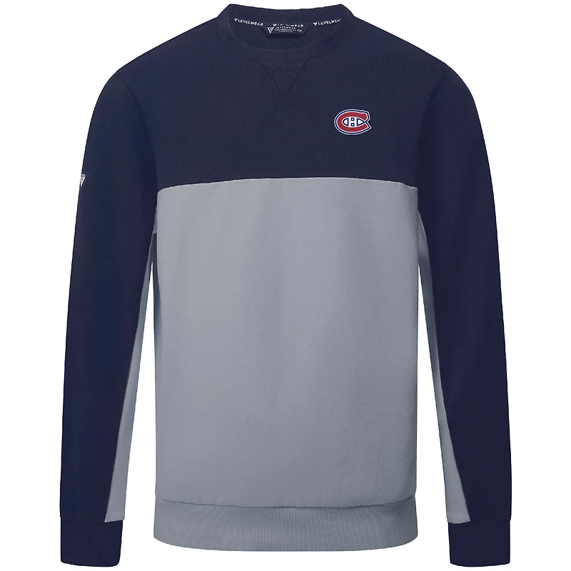 Chandail à capuchon bleu marine des Canadiens de Montréal Legacy pour homme