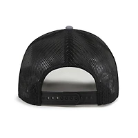 Casquette trucker ajustable à corde en carbone des Canadiens de Montréal, couleur anthracite/noir, modèle '47