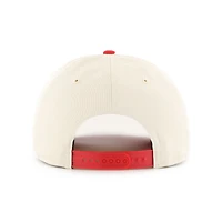 Casquette ajustable pour homme « 47 » crème/rouge avec logo des Canadiens de Montréal