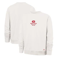 Sweat-shirt polaire Anderson Foundation '47 crème pour homme