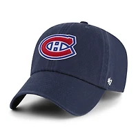 Casquette ajustable « Clean Up » bleu marine des Canadiens de Montréal, modèle 47