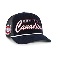 Casquette ajustable à mailles « 47 » bleu marine des Canadiens de Montréal pour homme
