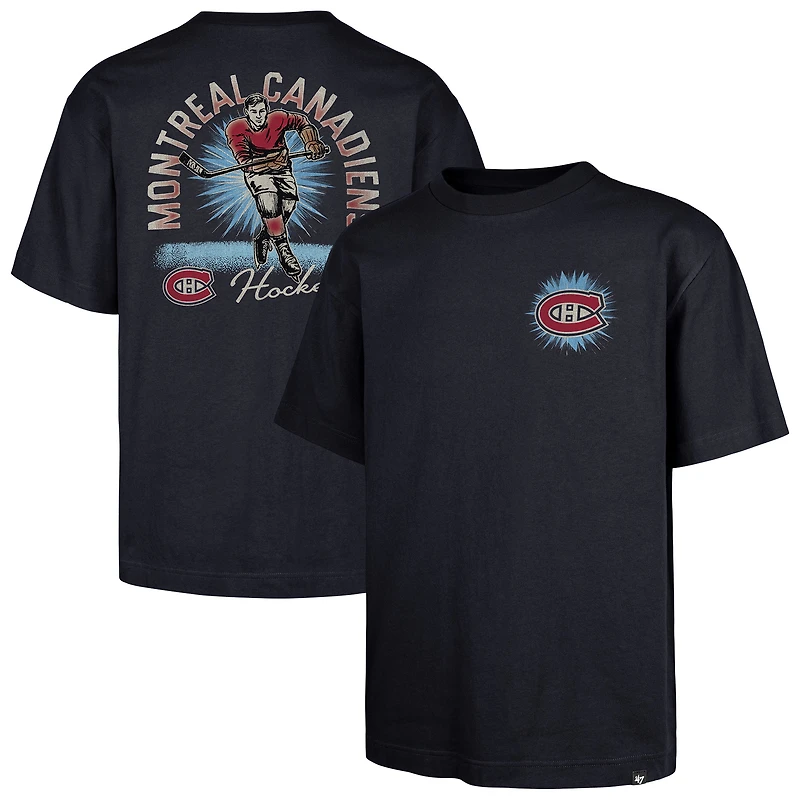 Men's '47 Navy Montreal Canadiens Golden Age Game On Foundation T-Shirt