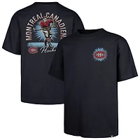 Men's '47  Navy Montreal Canadiens Golden Age Game On Foundation T-Shirt