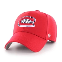 Casquette ajustable rouge pour homme des Canadiens de Montréal, modèle 47, MVP