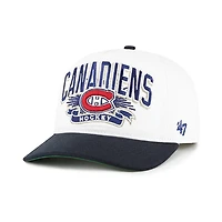 Casquette ajustable « 47 » blanche et marine des Canadiens de Montréal Prime Play Hitch pour homme