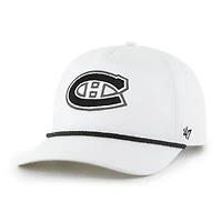Men's '47 White Montreal Canadiens Hitch Rope Adjustable Hat