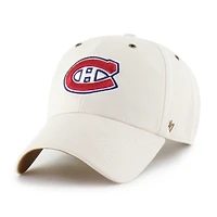 Casquette ajustable Carhartt x '47 Natural Montreal Canadiens Undyed Clean Up pour homme
