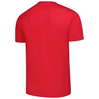 T-shirt rouge Champion pour homme avec logo principal des Canadiens de Montréal