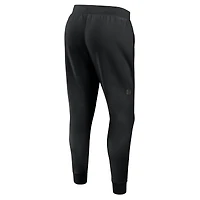 Men's Fanatics  Black Montreal Canadiens Authentic Pro Road Fleece Sweatpants