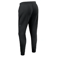 Men's Fanatics  Black Montreal Canadiens Authentic Pro Road Fleece Sweatpants