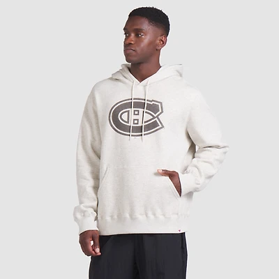 Men's Fanatics Gray Montreal Canadiens Made Canada Fleece Pullover Hoodie