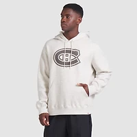 Men's Fanatics Gray Montreal Canadiens Made Canada Fleece Pullover Hoodie