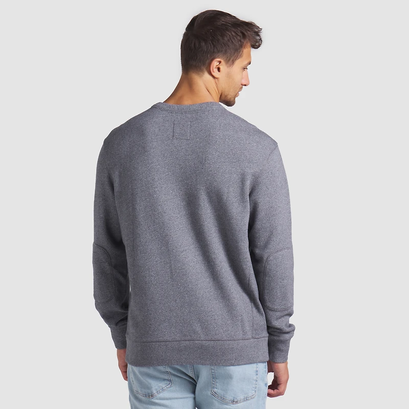 Men's Fanatics Heather Gray Montreal Canadiens Decades Collection Legendary Fleece Pullover Sweatshirt