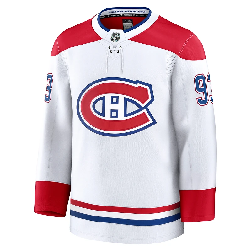 Maillot premium extérieur blanc Ivan Demidov des Canadiens de Montréal pour homme (Fanatics)