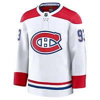 Maillot premium extérieur blanc Ivan Demidov des Canadiens de Montréal pour homme (Fanatics)