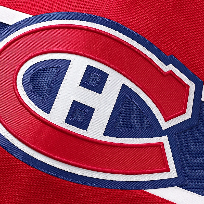 Men's Fanatics Juraj Slafkovsky Red Montreal Canadiens  Premium Jersey