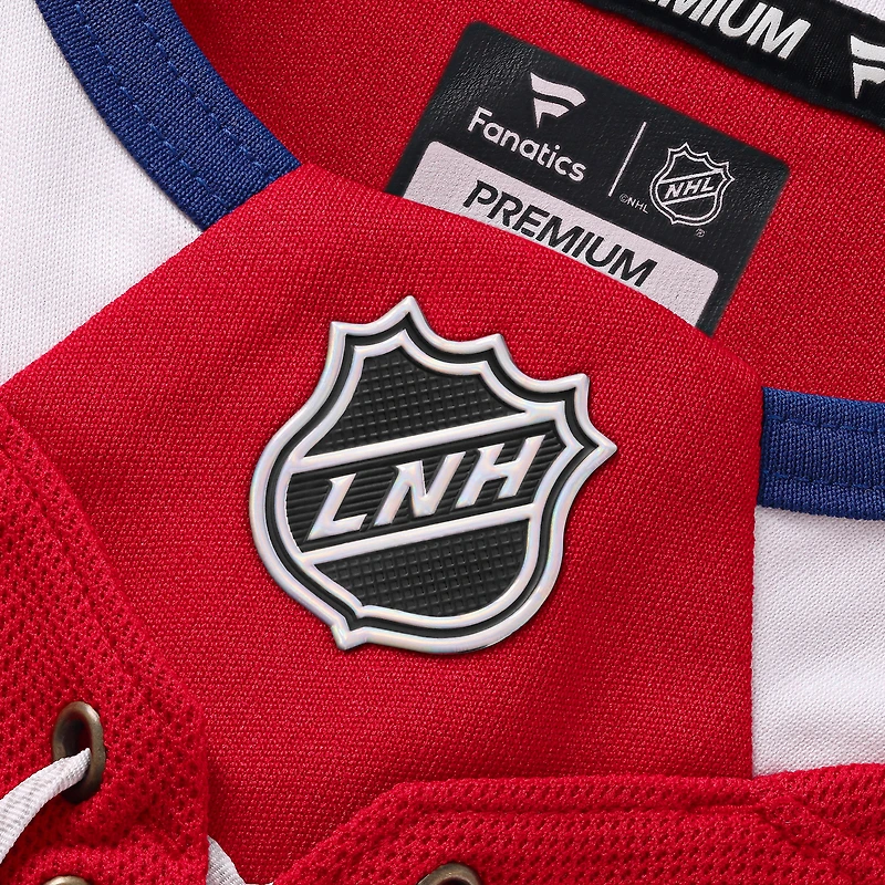 Men's Fanatics Juraj Slafkovsky Red Montreal Canadiens  Premium Jersey
