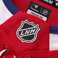 Men's Fanatics Juraj Slafkovsky Red Montreal Canadiens  Premium Jersey