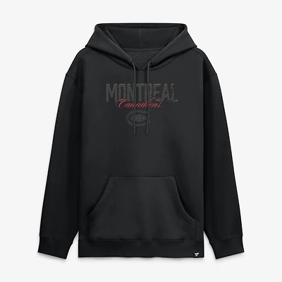 Sweat à capuche noir Fanatics des Canadiens de Montréal pour hommes