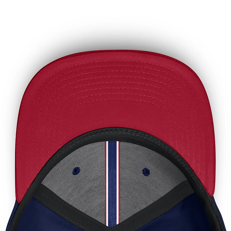 Men's Fanatics  Navy/Red Montreal Canadiens Flex Fit Hat