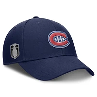 Men's Fanatics  Navy Montreal Canadiens 2026 Stanley Cup Playoffs Adjustable Hat
