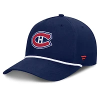 Men's Fanatics Navy Montreal Canadiens Authentic Pro Rink A-Frame Adjustable Hat
