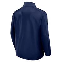 Men's Fanatics Navy Montreal Canadiens Authentic Pro Rink Full-Zip Jacket