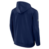 Men's Fanatics Navy Montreal Canadiens Authentic Pro Rink Hoodie
