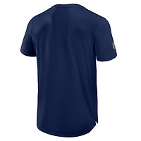 Men's Fanatics Navy Montreal Canadiens Authentic Pro Rink Tech T-Shirt