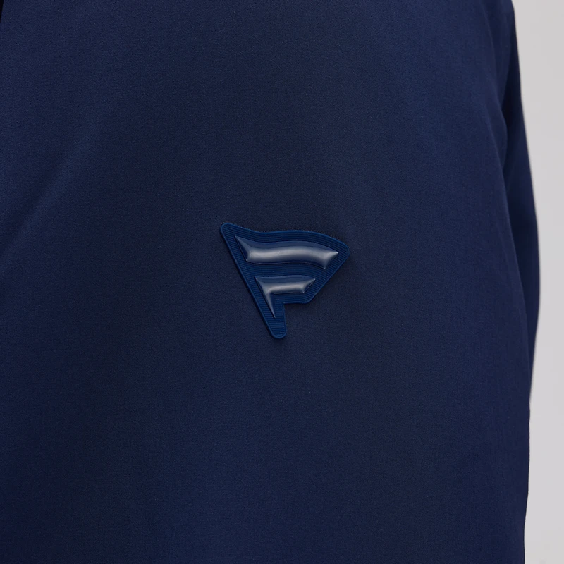 Blouson aviateur léger à fermeture éclair intégrale Fanatics bleu marine pour homme, Authentic Pro Road des Canadiens de Montréal