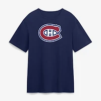 Men's Fanatics Navy Montreal Canadiens Essential Legacy T-Shirt