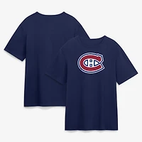 Men's Fanatics Navy Montreal Canadiens Essential Legacy T-Shirt