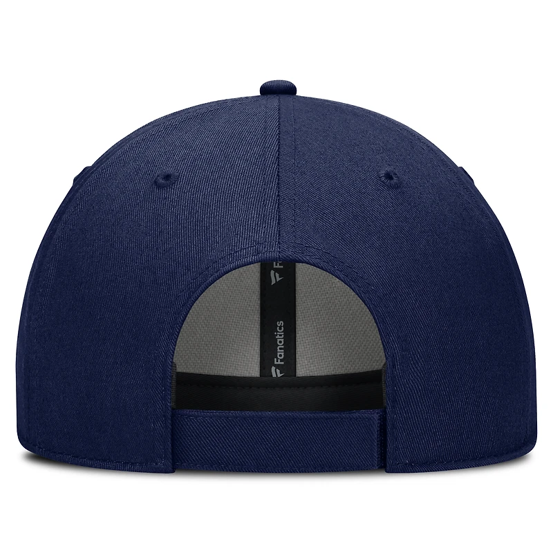 Casquette ajustable Fanatics Force des Canadiens de Montréal, bleu marine, pour homme