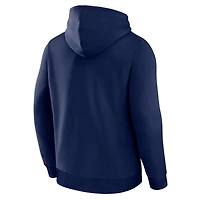 Sweat à capuche bleu marine pour hommes Fanatics des Canadiens de Montréal