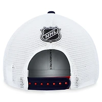 Casquette ajustable authentique Pro Trucker Fanatics des Canadiens de Montréal, rouge, pour hommes