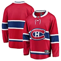 Men's Fanatics Red Montreal Canadiens Breakaway Home Jersey