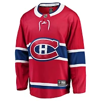 Maillot domicile Breakaway rouge des Canadiens de Montréal pour hommes (Fanatics)