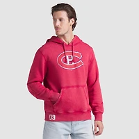 Men's Fanatics Red Montreal Canadiens Decades Collection Tradition Hoodie