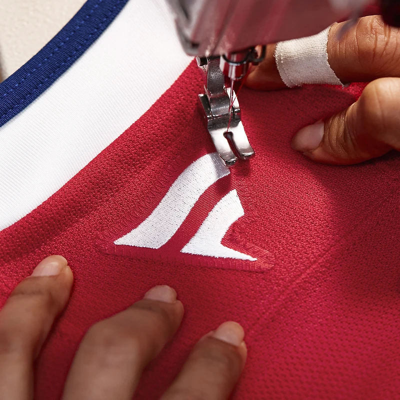 Maillot personnalisé authentique à domicile des Canadiens de Montréal pour hommes Fanatics Red
