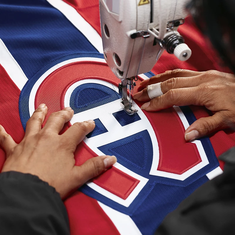 Men's Fanatics Red Montreal Canadiens Home Authentic Pro Custom Jersey