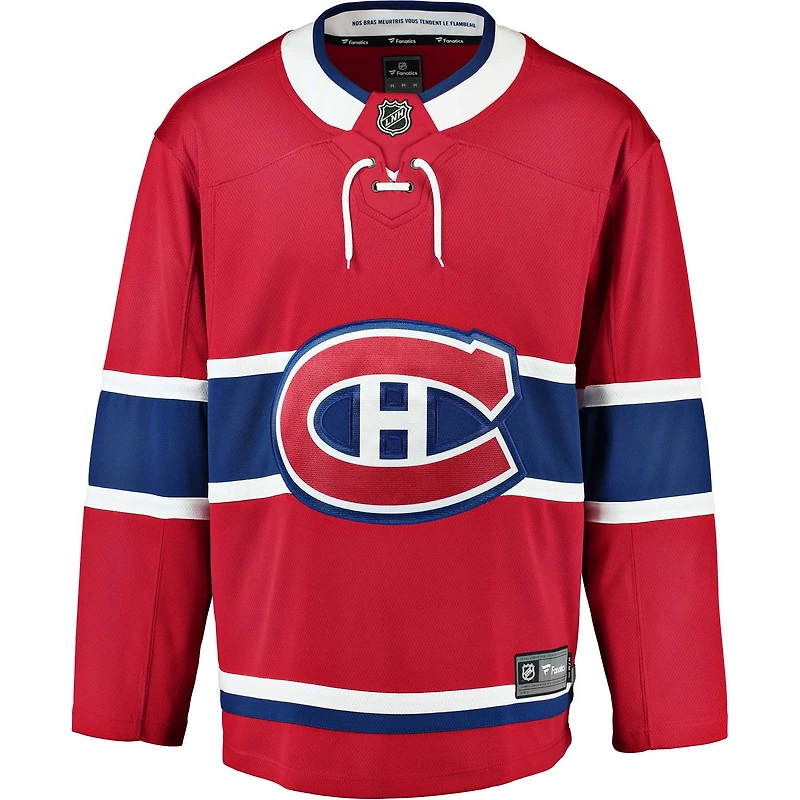 Échappée des Canadiens de Montréal marque Fanatics rouge - Maillot vierge
