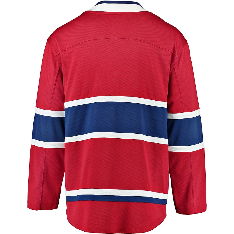 Échappée des Canadiens de Montréal marque Fanatics rouge - Maillot vierge
