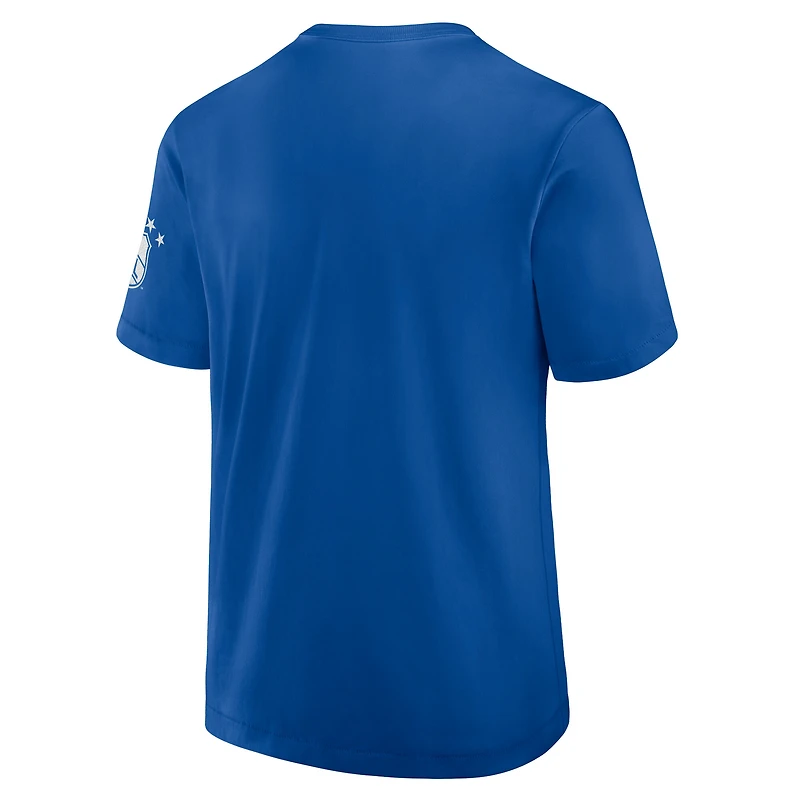 T-shirt pour homme Fanatics Royal Montreal Canadiens Decades Collection Made To Last