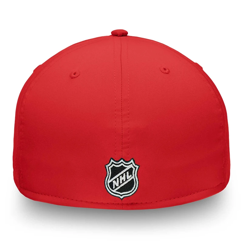 Men's Fanatics White/Red Montreal Canadiens Breakaway Current Jersey Flex Hat