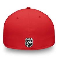 Men's Fanatics White/Red Montreal Canadiens Breakaway Current Jersey Flex Hat