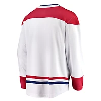 Men's Fanatics White Montreal Canadiens Breakaway - Blank Jersey