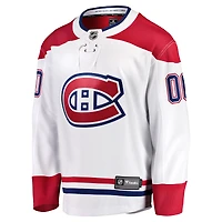 Men's Fanatics White Montreal Canadiens Breakaway - Custom Jersey